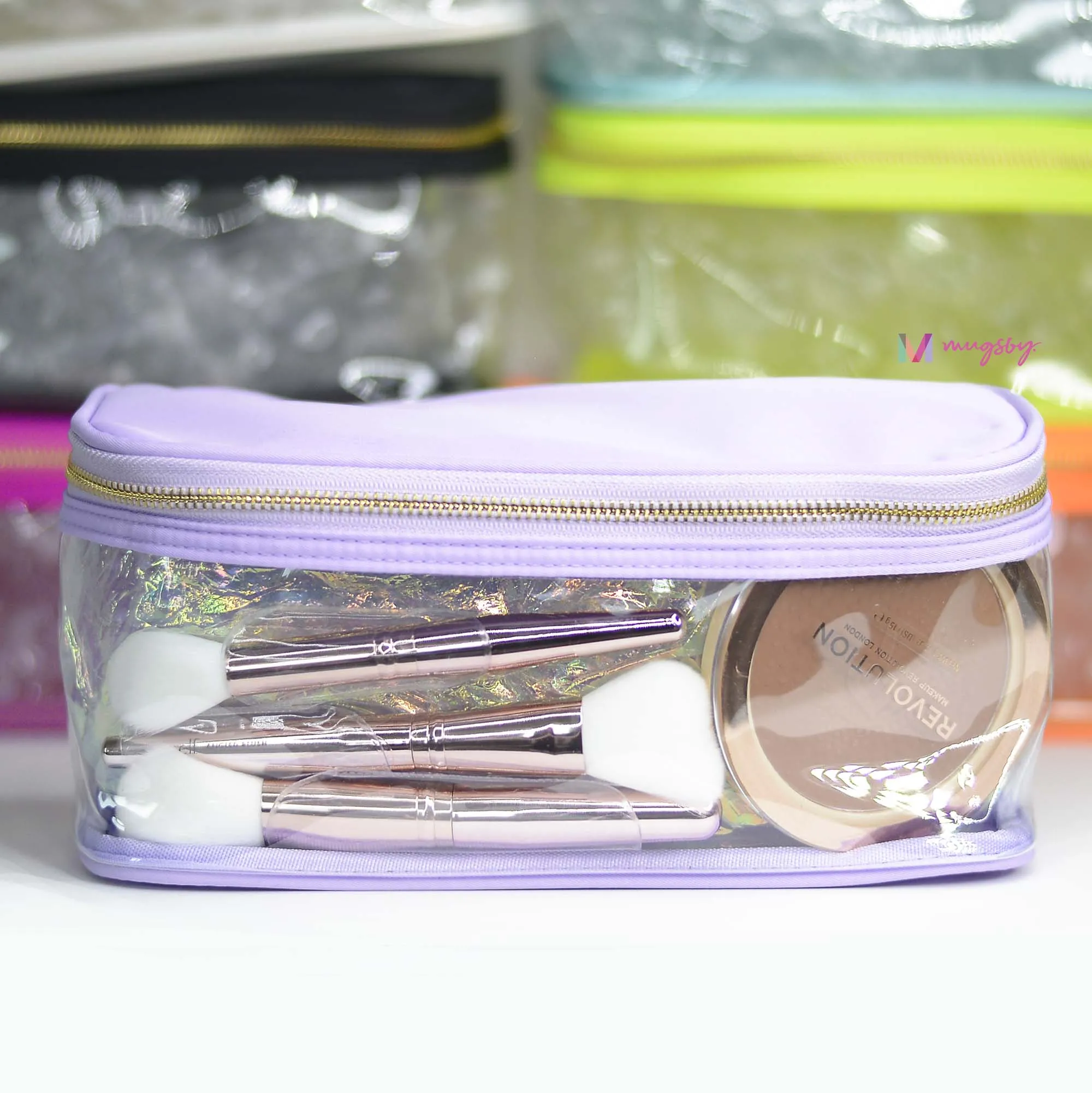 Light Purple Rectangular Makeup Case