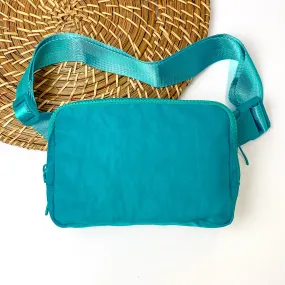 Love the Journey Fanny Pack in Teal