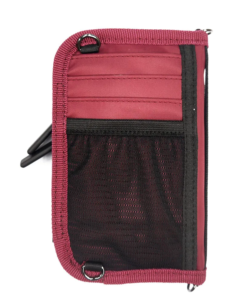 <A 000a001z8> Fungolia Smartphone Charging Pouch  (Burgundy)