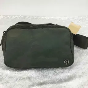 lululemon Green Cloth Camoflage Fanny Pack