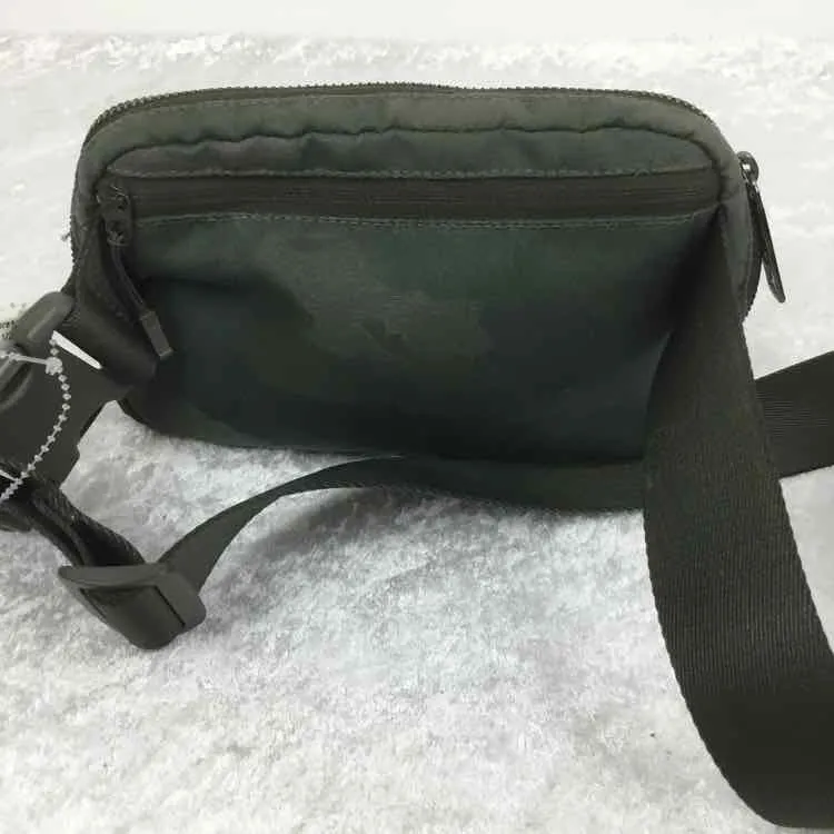 lululemon Green Cloth Camoflage Fanny Pack