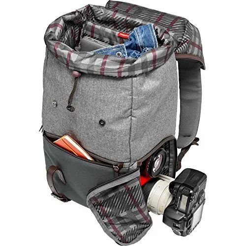 Manfrotto MB LF-WN-RP Camera Reporter Bag for DSLR Lifestyle Windsor, Grey