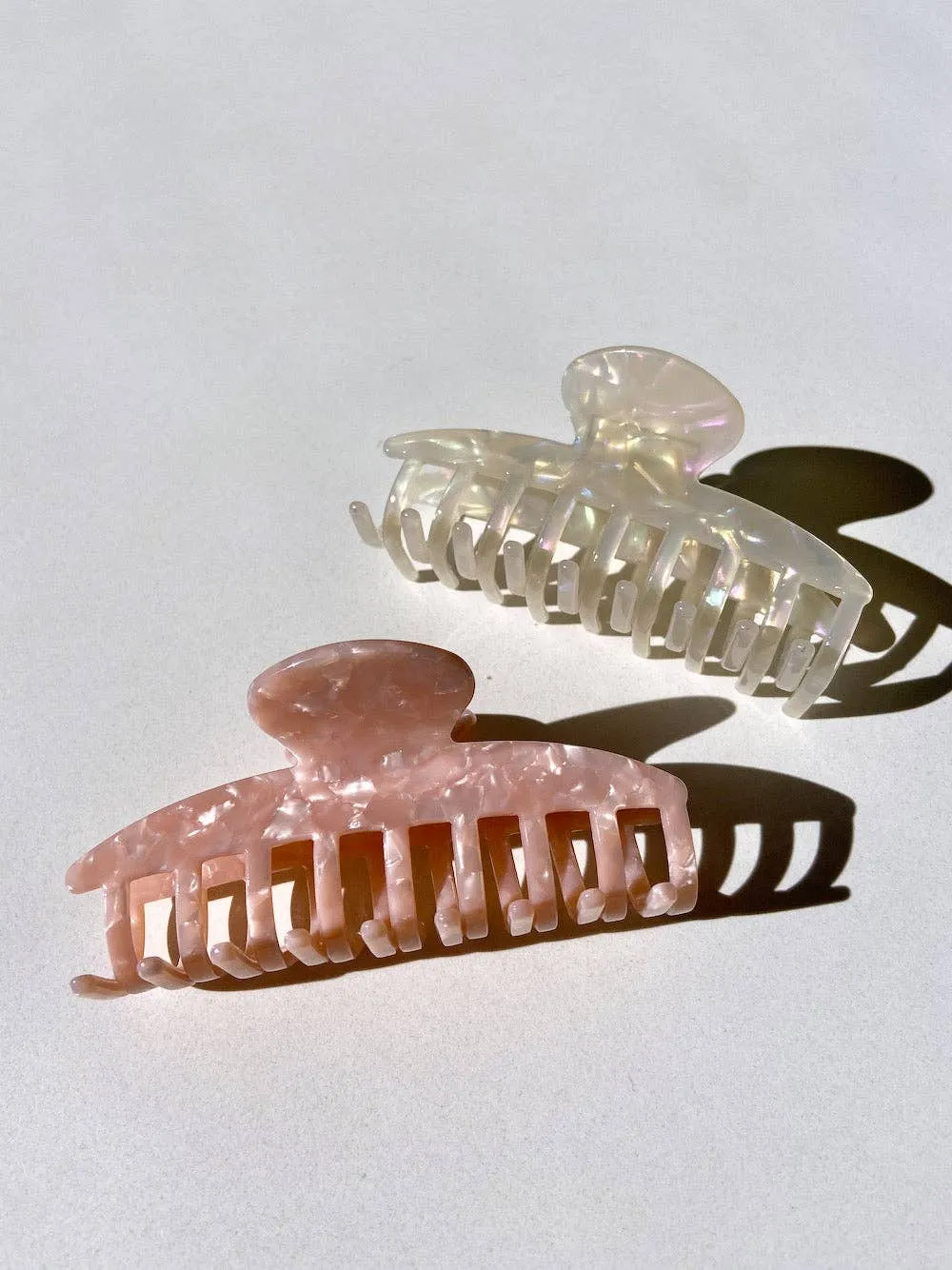 Marble Resin Hair Claw Clip | Eco-Friendly