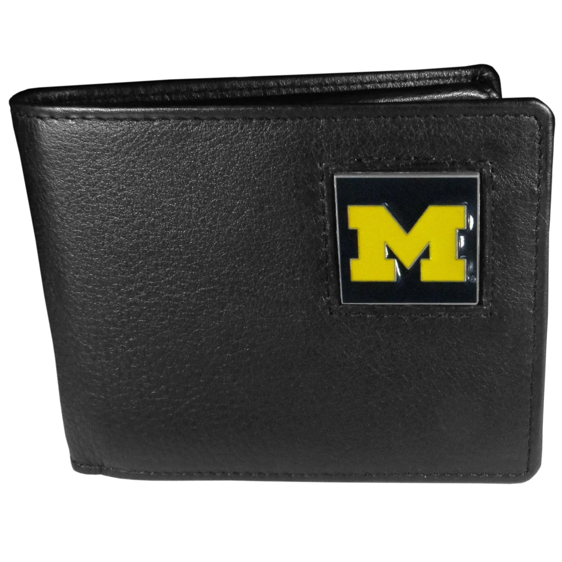 Michigan Wolverines Leather Bi-fold Wallet