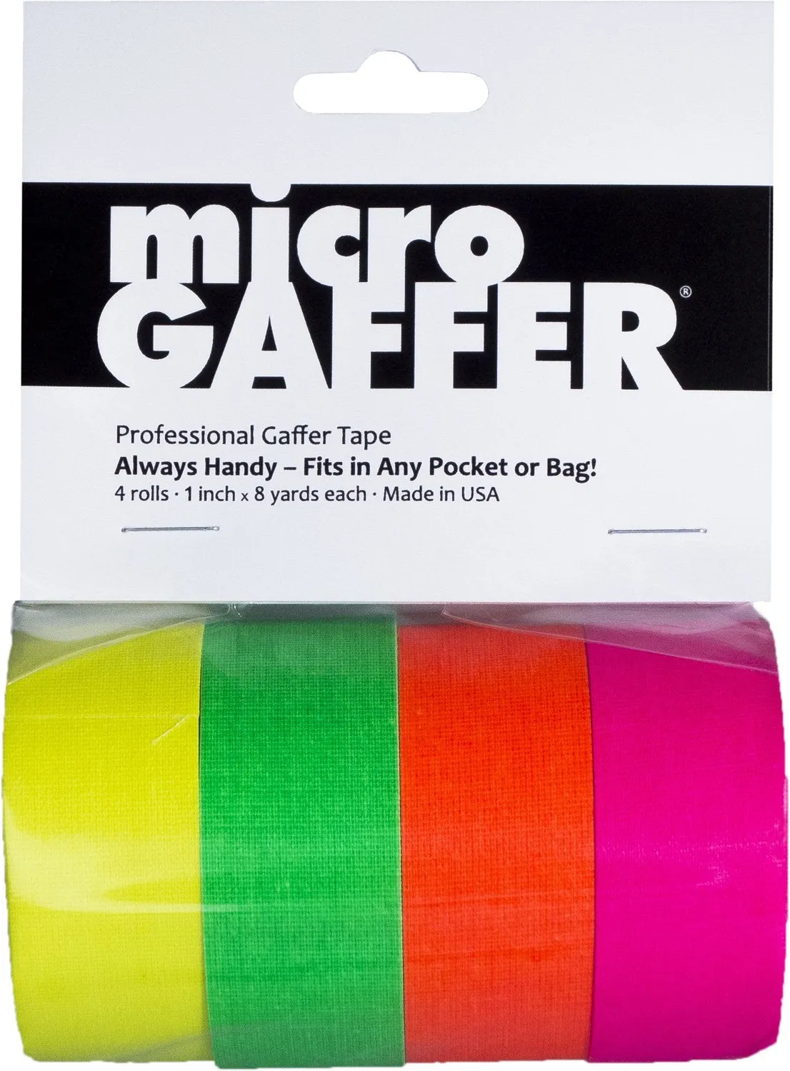 microGaffer 1” Fluorescent Gaff 4-Pack (Bright, Dark)