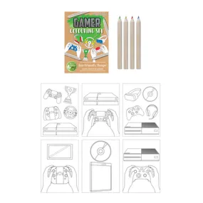 Mini Gamer Colouring Set - A6 - Plastic Free