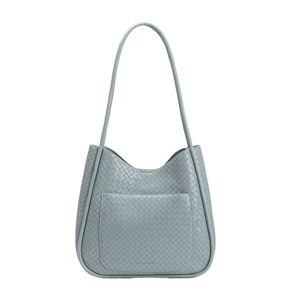 Mischa Sky Blue Recycled Vegan Tote Bag