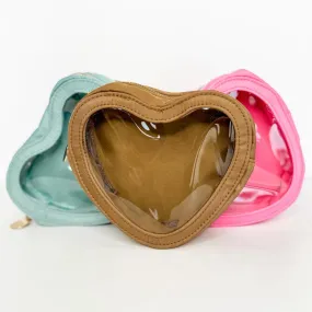 Mocha Heart Bags