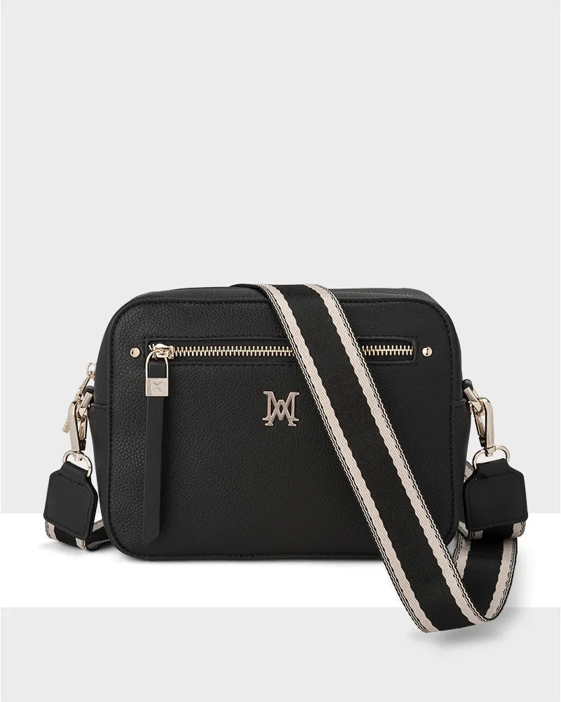 Molly Camera Crossbody Bag   Stripe Bag Strap