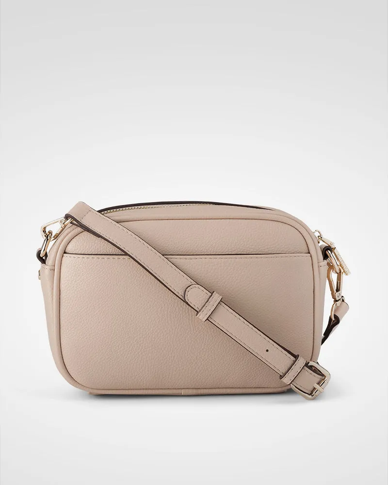 Monica Nude Camera Crossbody Bag