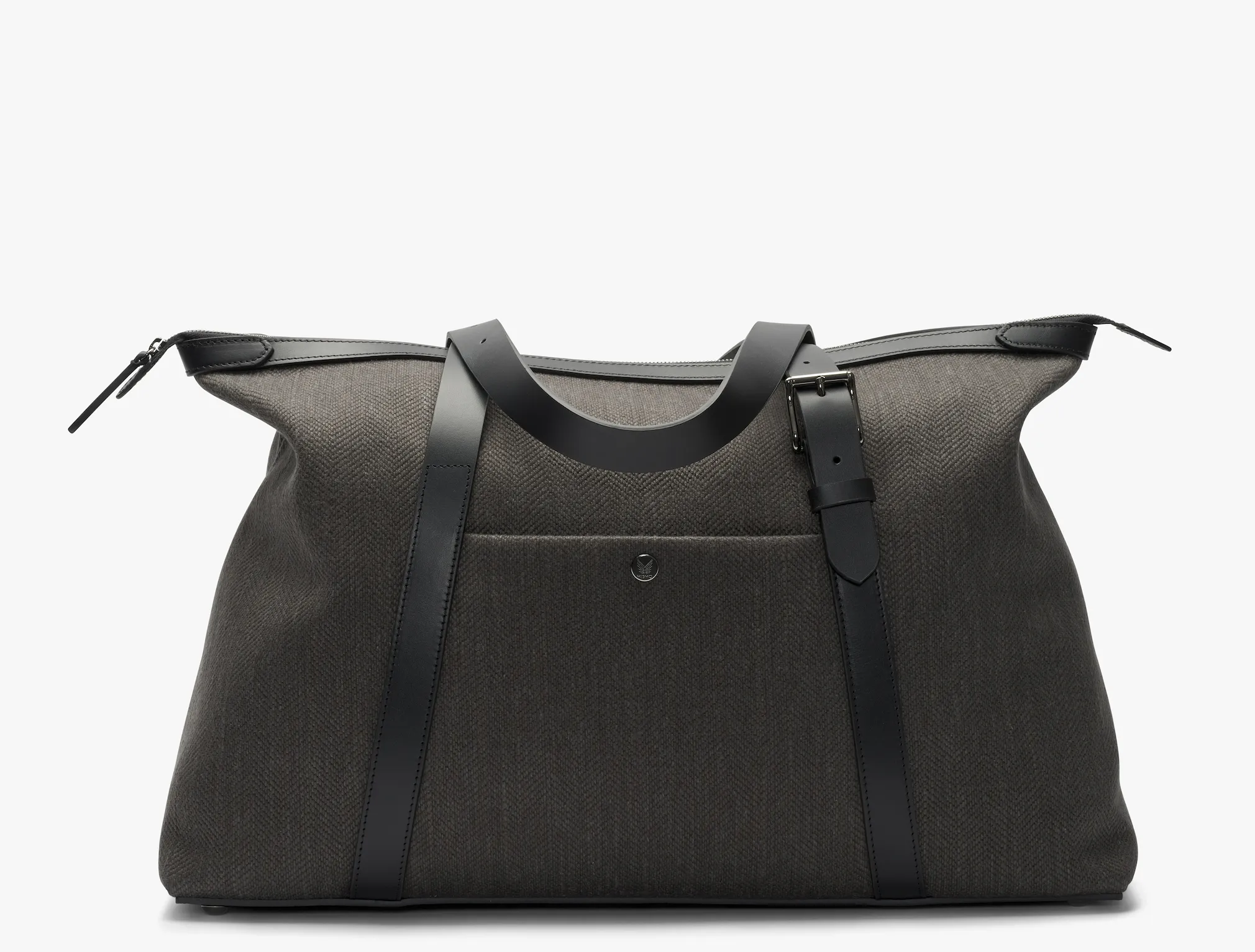 M/S Holdall – Slate Herringbone/Black