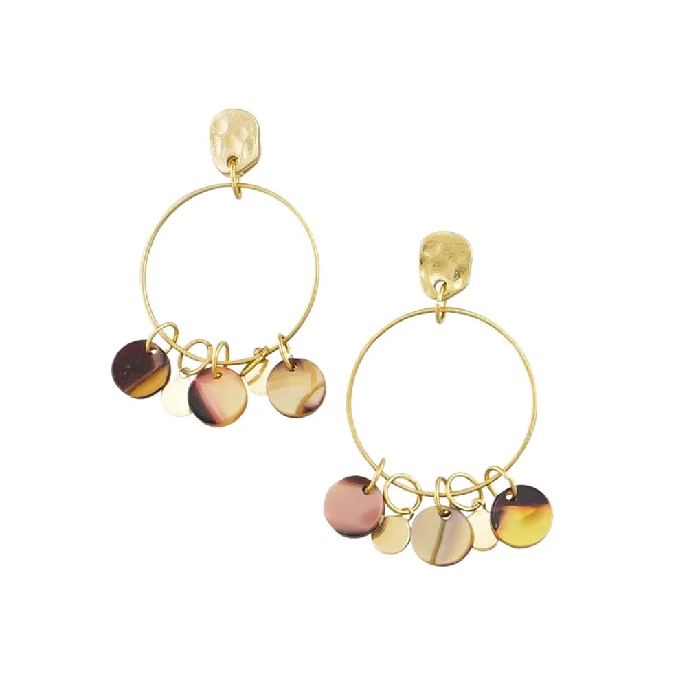 Multi-Shell Earrings