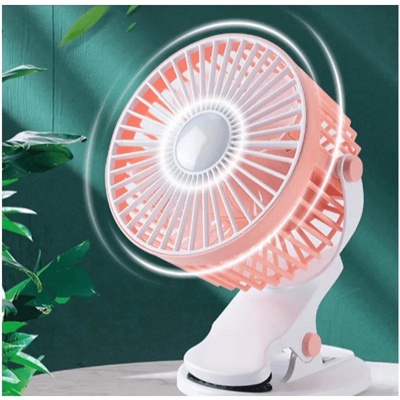 Multifunctional Personal Cooling Clip Fan  M2027 PINK