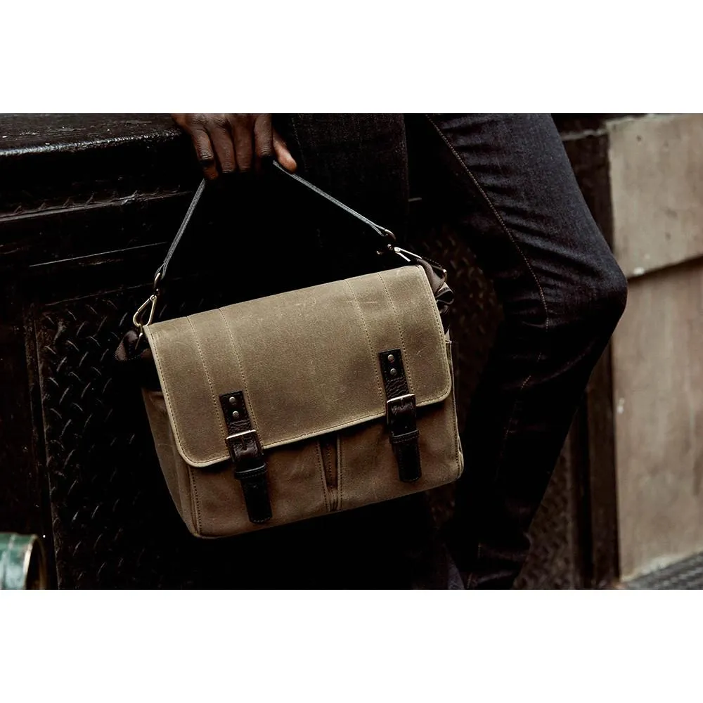 ONA Prince Street Camera and Laptop Messenger Bag - Field Tan (ONA5-024RT)