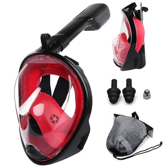 Panoramic Anti-Fog Snorkeling Mask