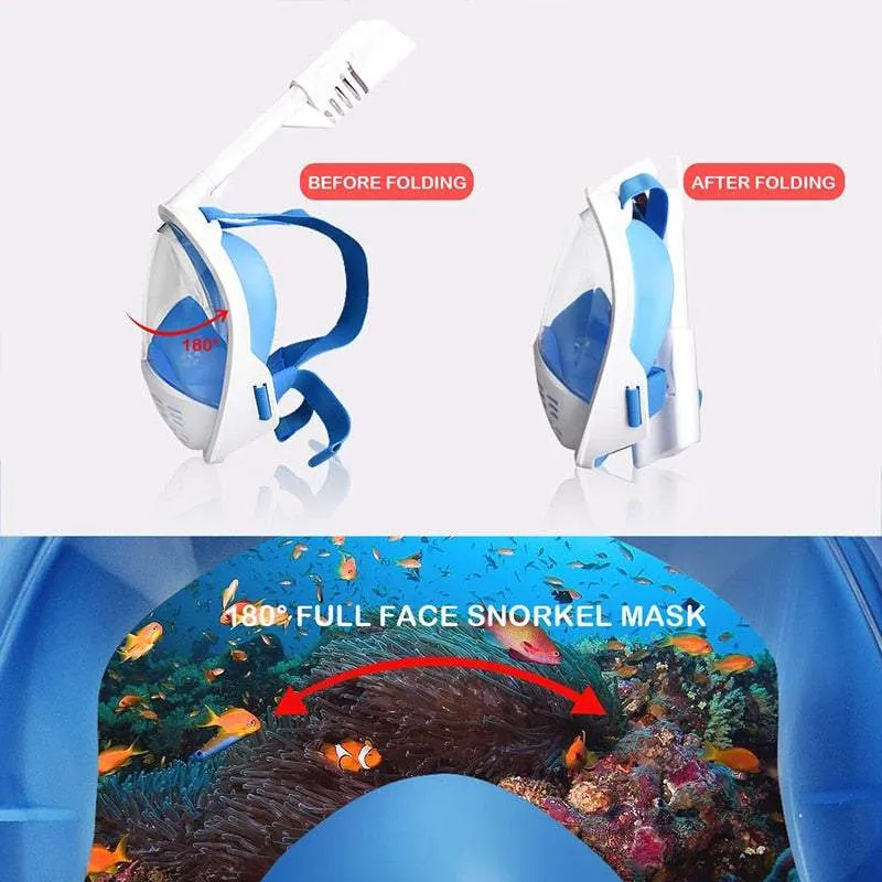 Panoramic Anti-Fog Snorkeling Mask