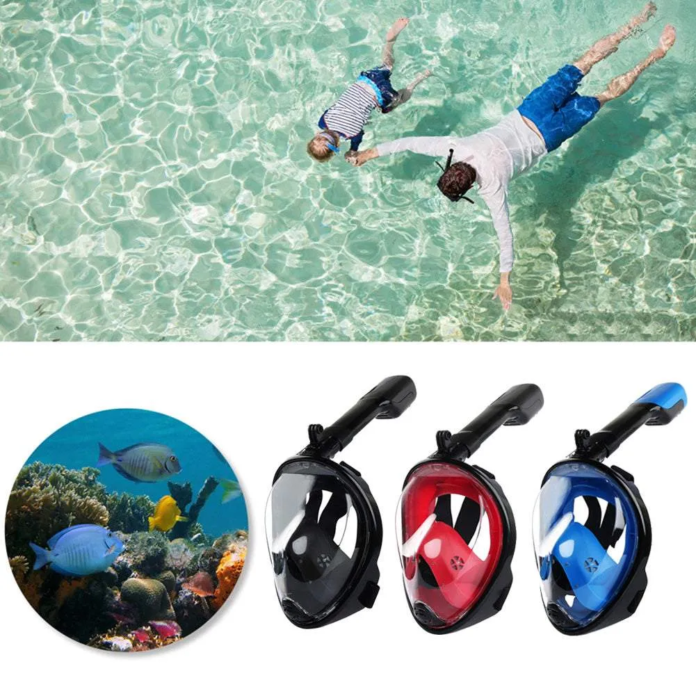 Panoramic Anti-Fog Snorkeling Mask