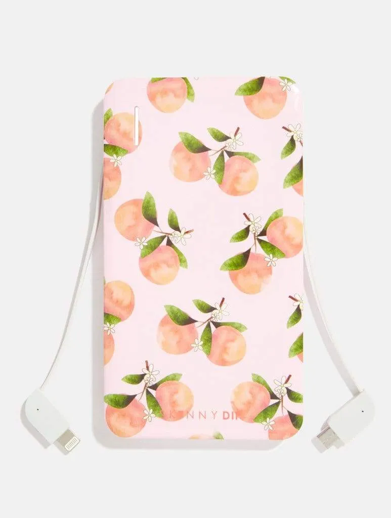 Peach Tree Portable Charger