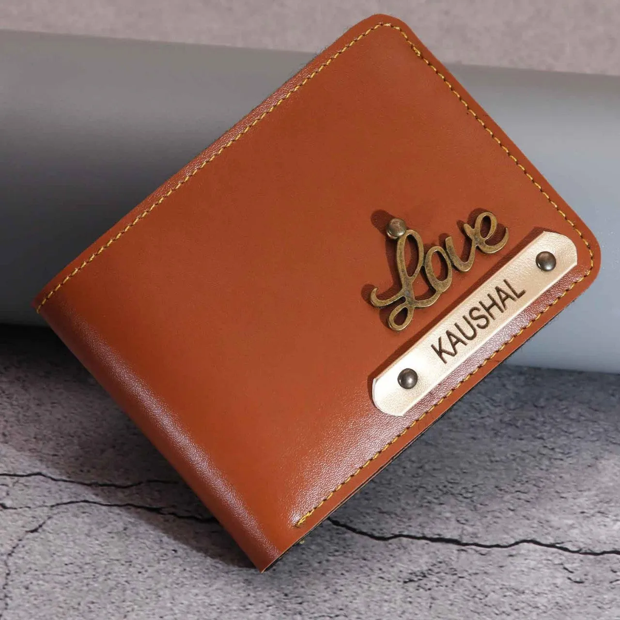 Personalised Faux wallets with Charm (No Cod Allowed On This Product) - Prepaid Orders Only