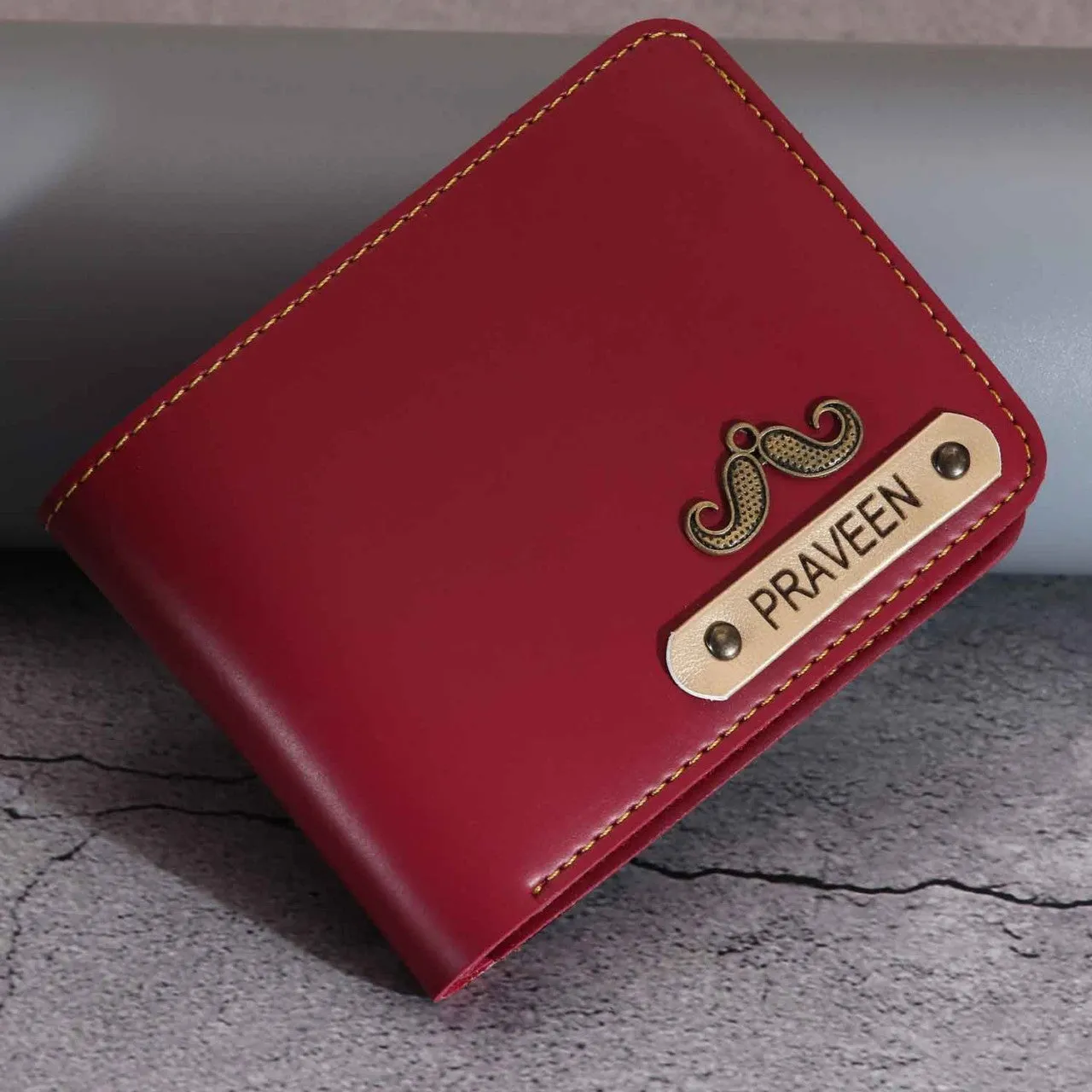 Personalised Faux wallets with Charm (No Cod Allowed On This Product) - Prepaid Orders Only