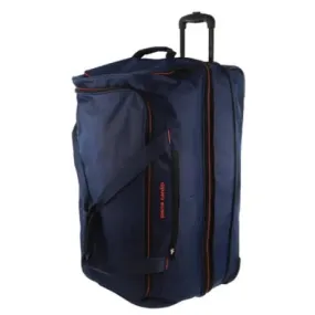 Pierre Cardin Navy Trolley Bag With 2 Wheels - 82cm