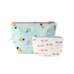 Pineapple Paradise Stand-Up Pouch, Set of 2