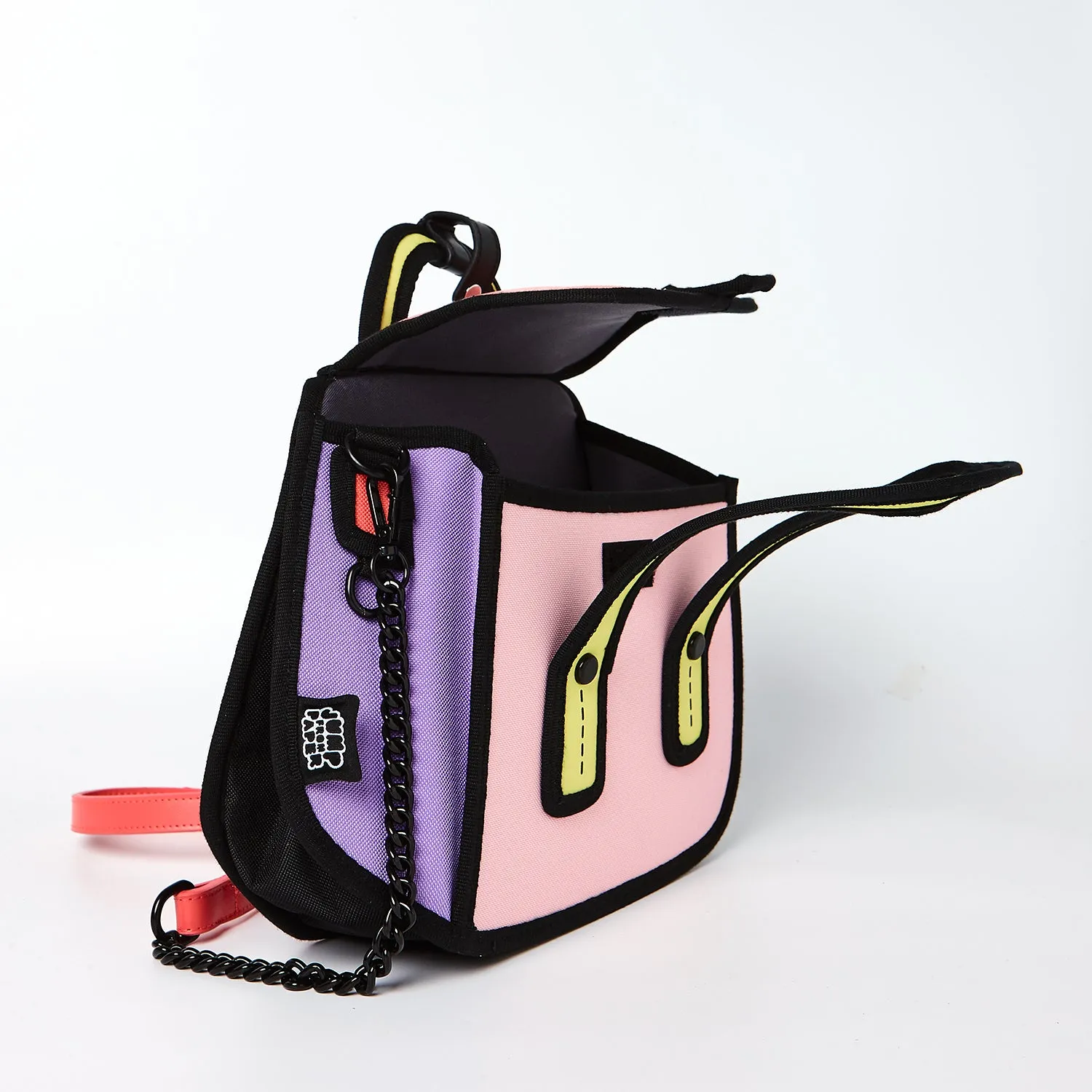 Pink Owl bag / Metal Chain Bag | JFP214