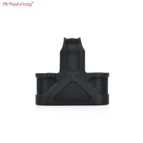 Playful bag Outdoor Water bullet toy modification accessories Jinming 8 M4 case back holding rubber sleeve M4 magazine 5.56 ID39