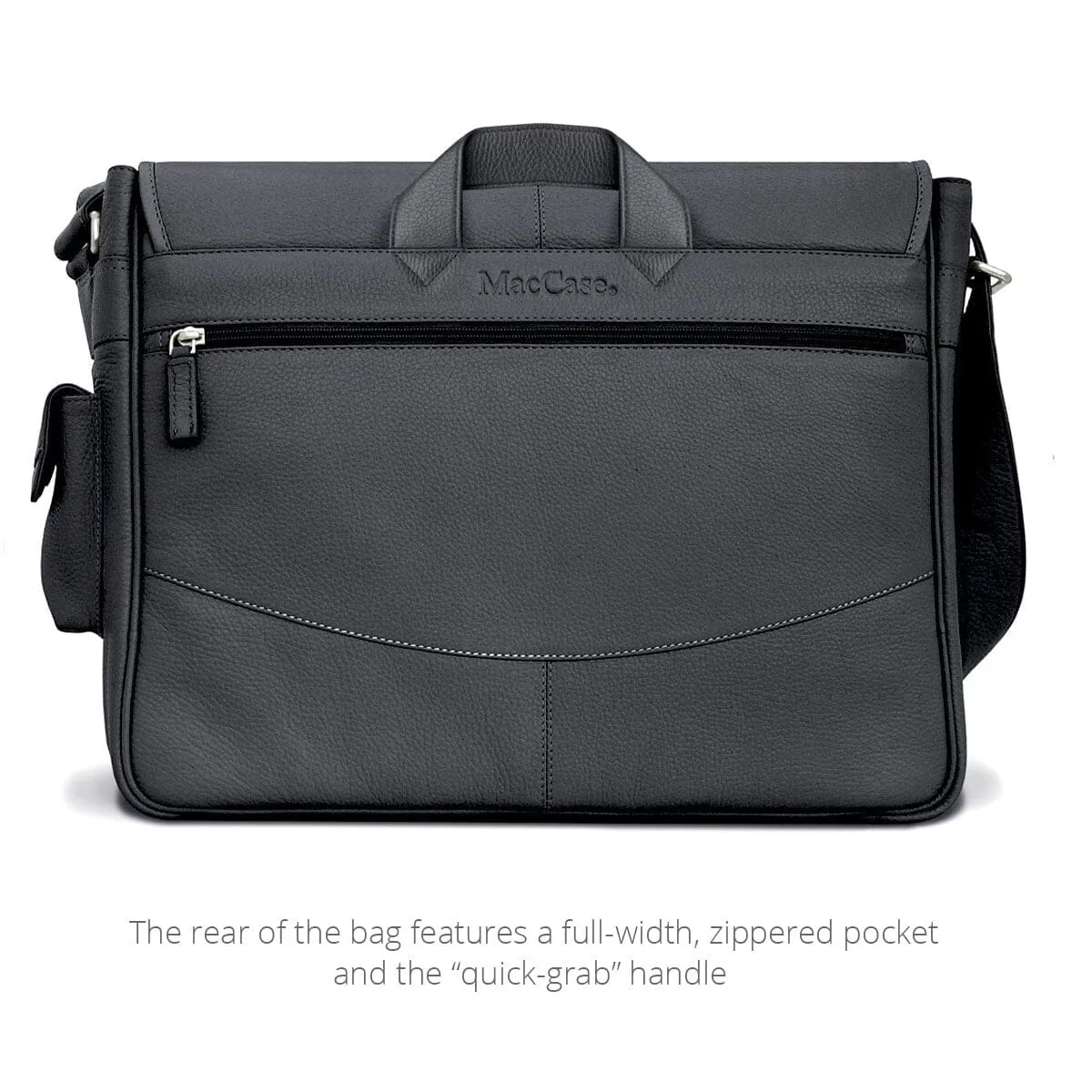 Premium Leather iPad Messenger Bag