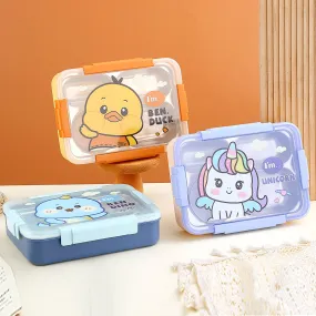 Premium Stainless Steel Lunch Box Unicorn/Dino/Duck -1150 ml