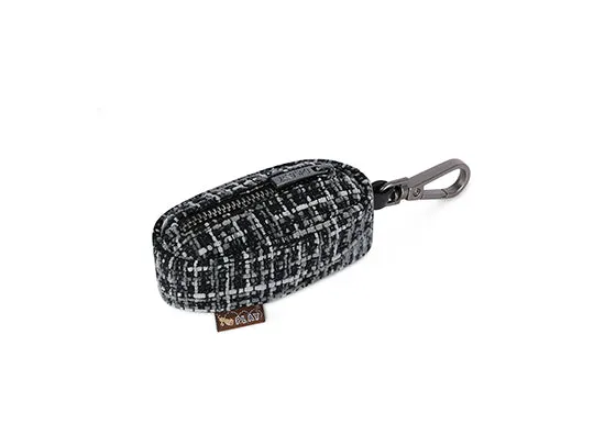 Proper Pup Dog Poop Bag Dispenser, Tweed Black/Grey by P.L.A.Y.