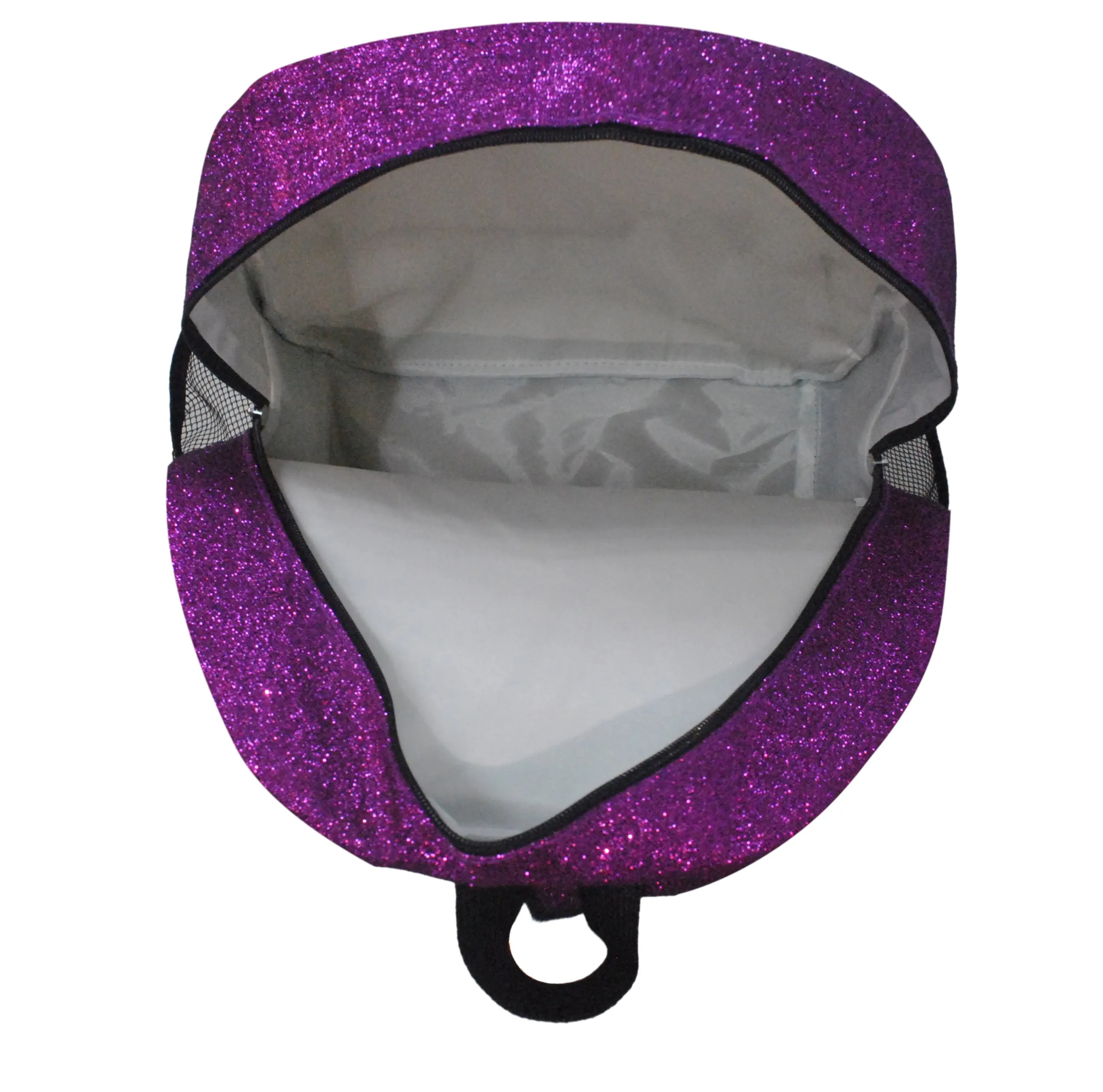 Purple Glitter NGIL Canvas Backpack