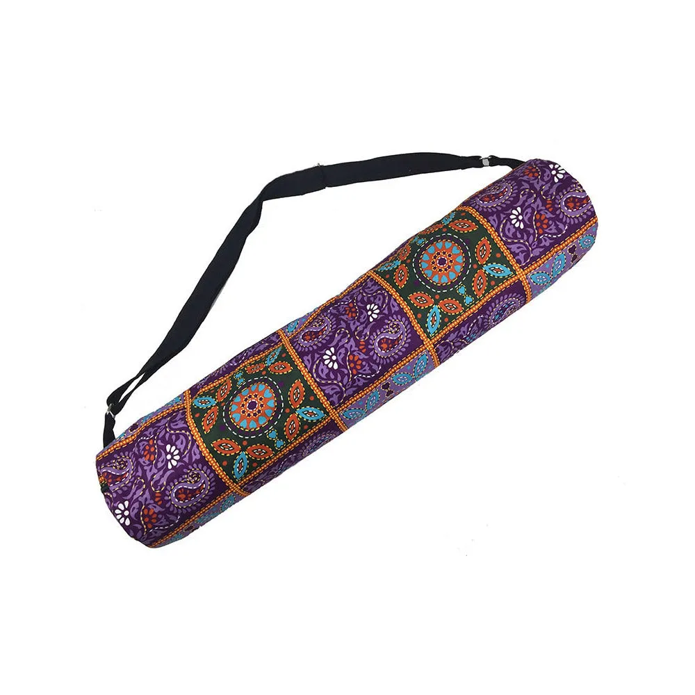 Purple Mathila Yoga Mat Bag Global Groove