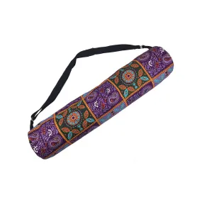 Purple Mathila Yoga Mat Bag Global Groove