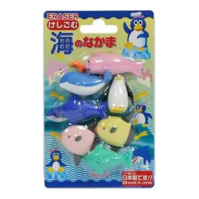 Puzzle Erasers,  Sea World Set