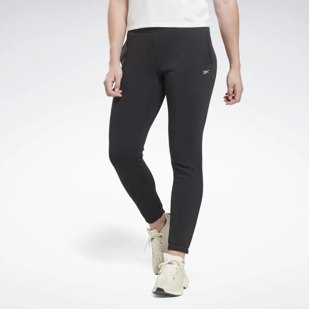 Reebok Apparel Women Fleece Joggers BLACK