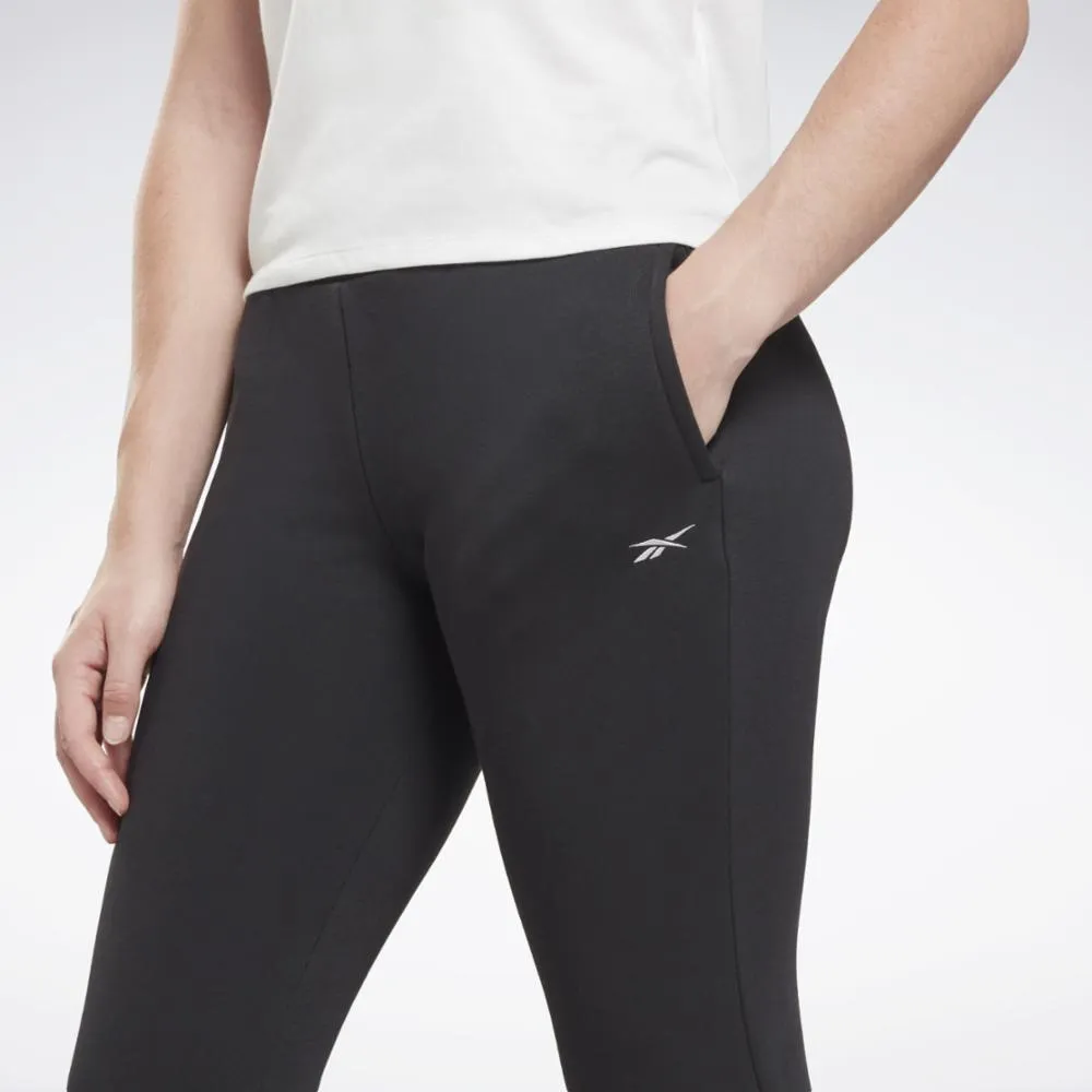 Reebok Apparel Women Fleece Joggers BLACK