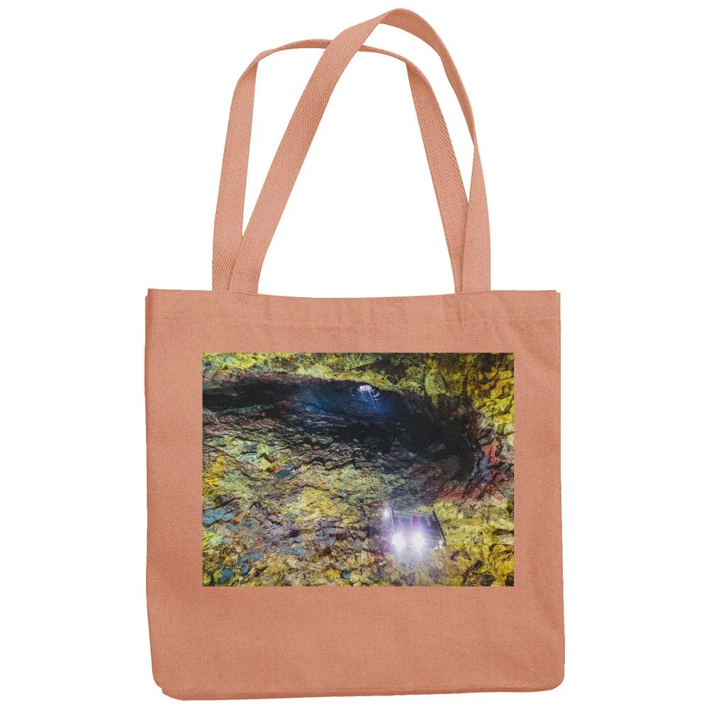 Þríhnúkagígur Canvas Tote Bag