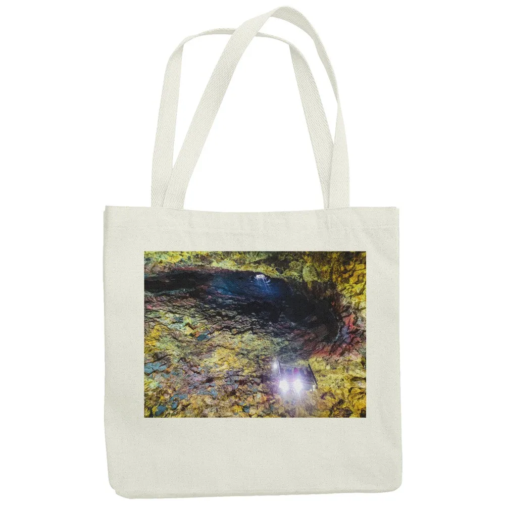 Þríhnúkagígur Canvas Tote Bag