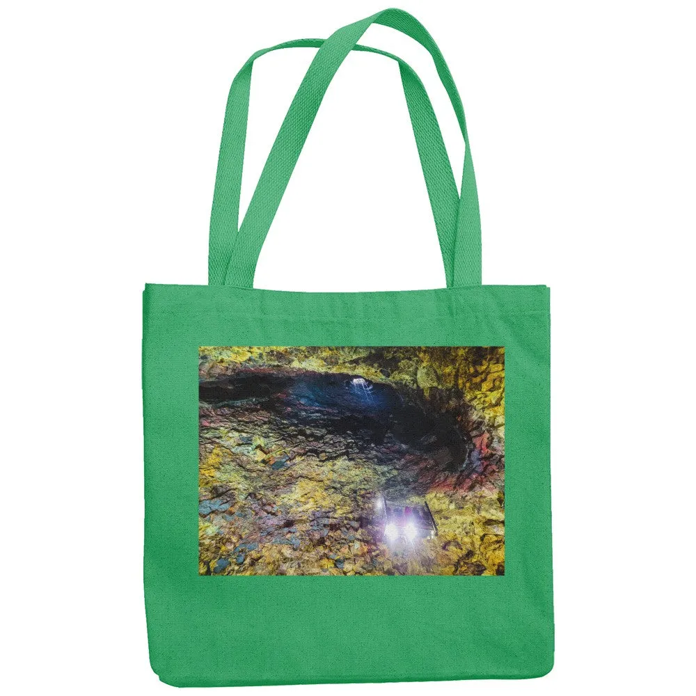 Þríhnúkagígur Canvas Tote Bag