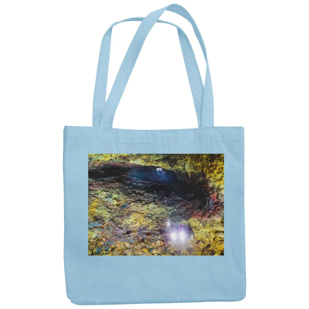 Þríhnúkagígur Canvas Tote Bag