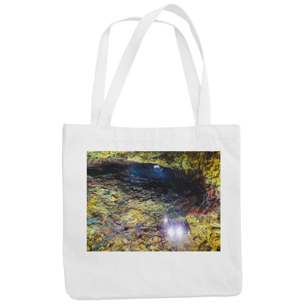 Þríhnúkagígur Canvas Tote Bag