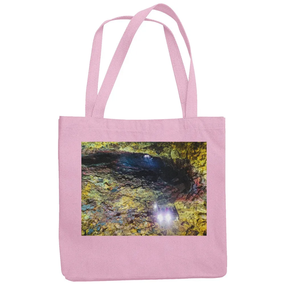 Þríhnúkagígur Canvas Tote Bag