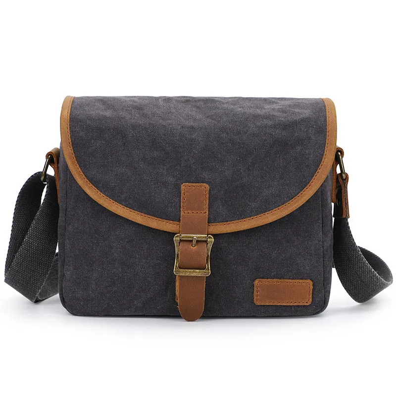 S. C. Cotton Waterproof Canvas Photography Bag Leisure Eos SLR Digital Packet Anti-Seismic Micro Single-Shoulder Camera Bag