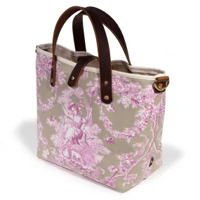 Sand & Rose Toile All Day Mini Tote