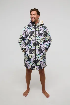 Saved By The Bell Recycled Sherpa Lined Changing Robe - Men's