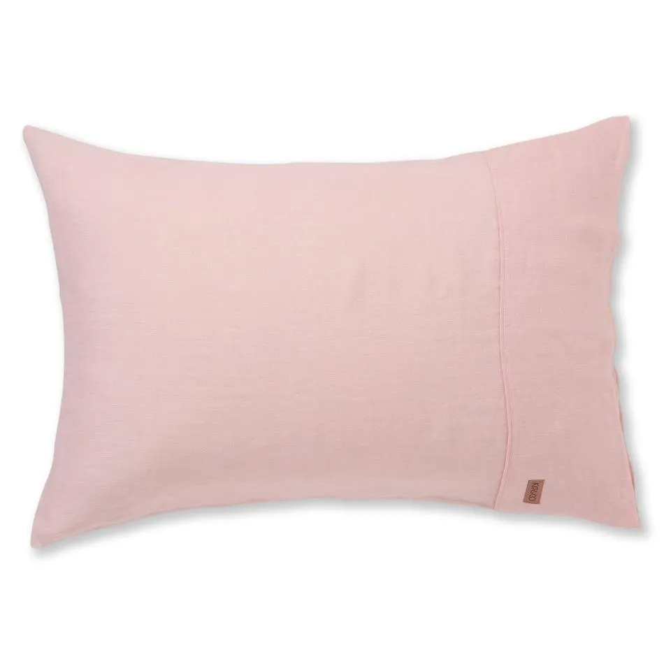 Scallop Shell Linen Pillowcase Set