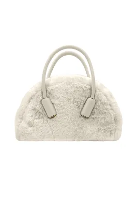 Selene Fur Bag in Shell