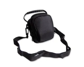 Simple Nylon Shoulder Bag - Black