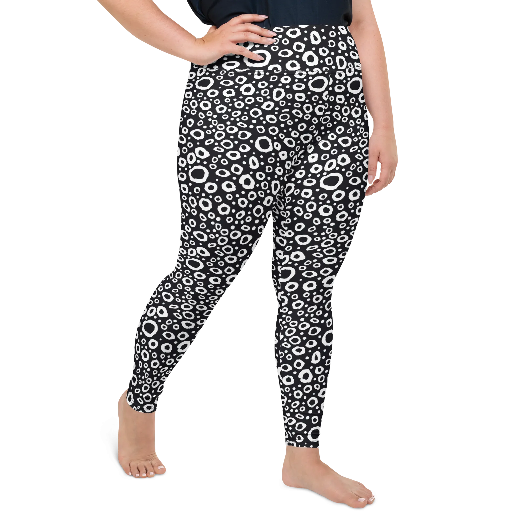 Spotted Eagle Ray Leggings Plus Size